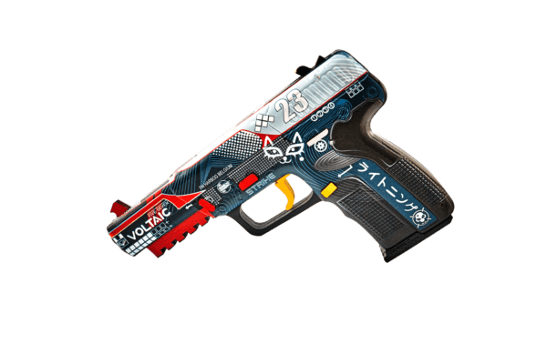 Деревянный пистолет VozWooden Five-seveN (FN) Кровавый Спорт (резинкострел) Фото №1