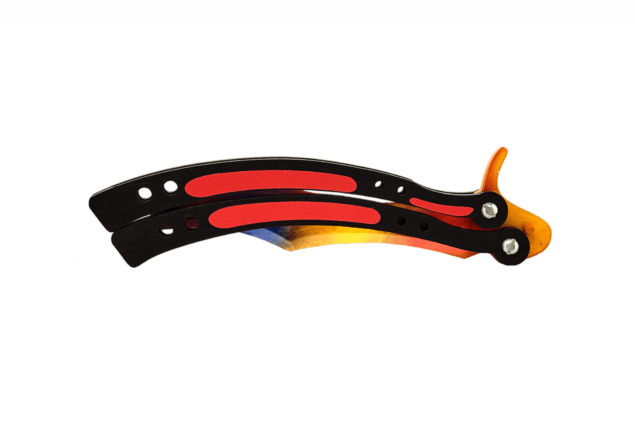 Купить нож Бабочка Мраморный Градиент КС ГО / Marble Fade CS GO