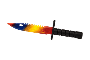 Деревянный Штык-нож М9 Bayonet VozWooden Мраморный Градиент Фото №1