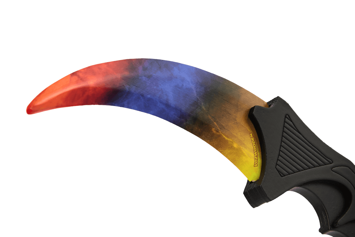Купить Керамбит Мраморный Градиент КС ГО / Marble Fade CS GO