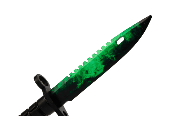 Деревянный Штык-нож М9 Bayonet VozWooden Волны Изумруд (реплика) Фото №3