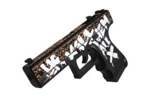 Деревянный пистолет VozWooden Active Glock-18 Пустынный Повстанец (резинкострел) Фото №1