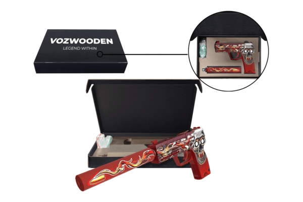 Деревянный пистолет VozWooden Active USP-S Убийство Подтверждено (резинкострел) Фото №4