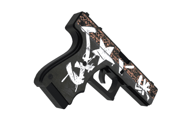 Деревянный пистолет VozWooden Active Glock-18 Пустынный Повстанец (резинкострел) Фото №2