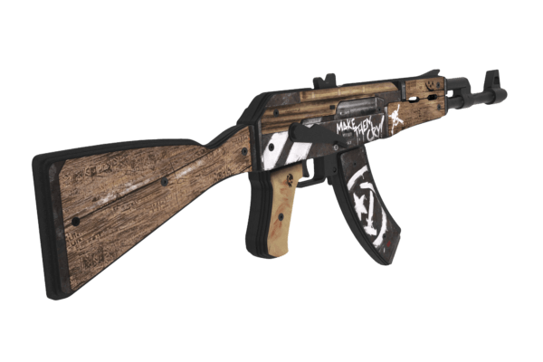 Деревянный автомат VozWooden Active АК-47 Пустынный Повстанец (резинкострел) Фото №2
