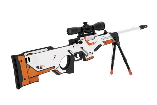 Деревянная снайперская винтовка VozWooden Active AWP Азимов (резинкострел) Фото №2