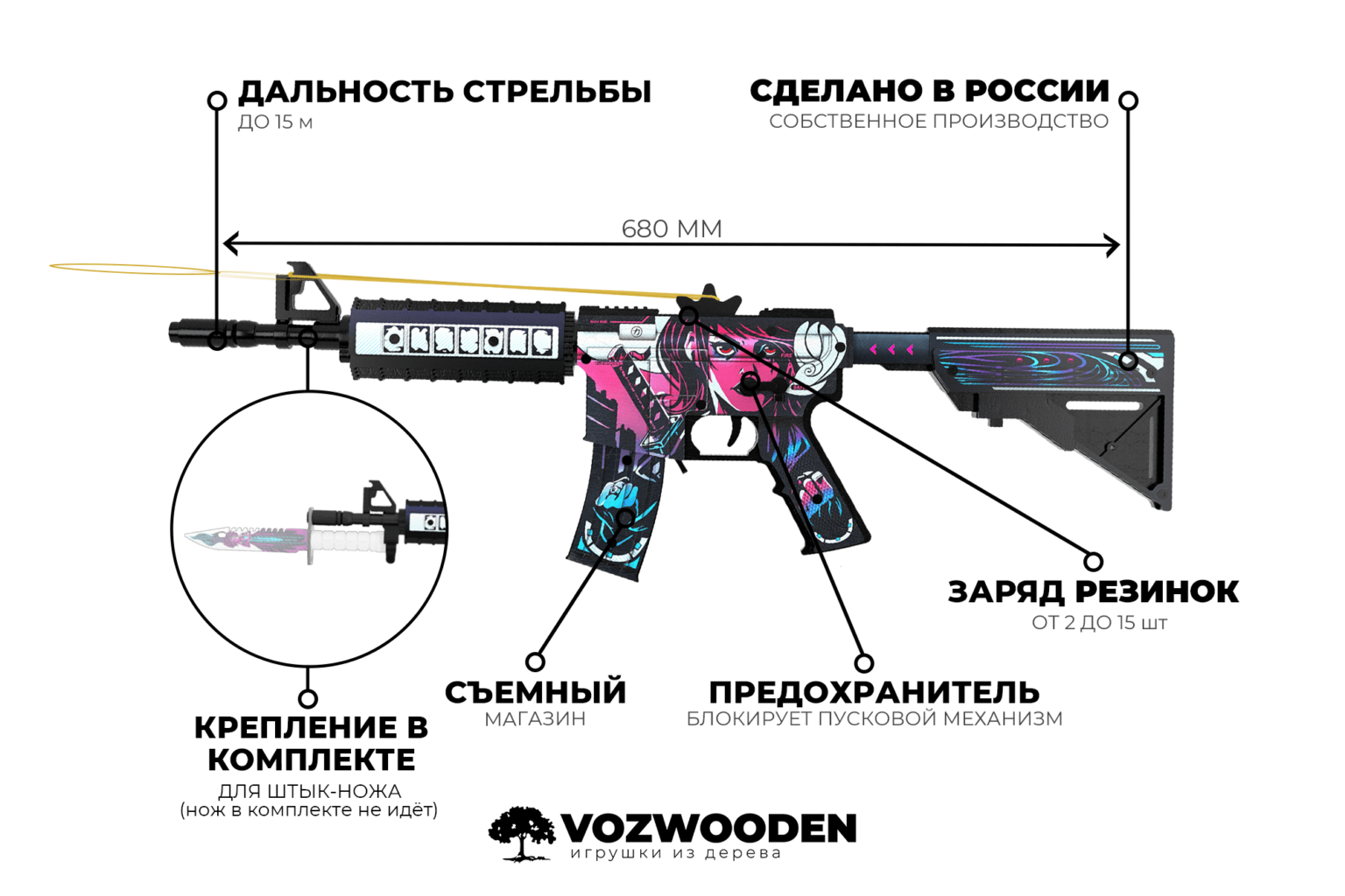 M4a4 neo noir неонуар фото 102