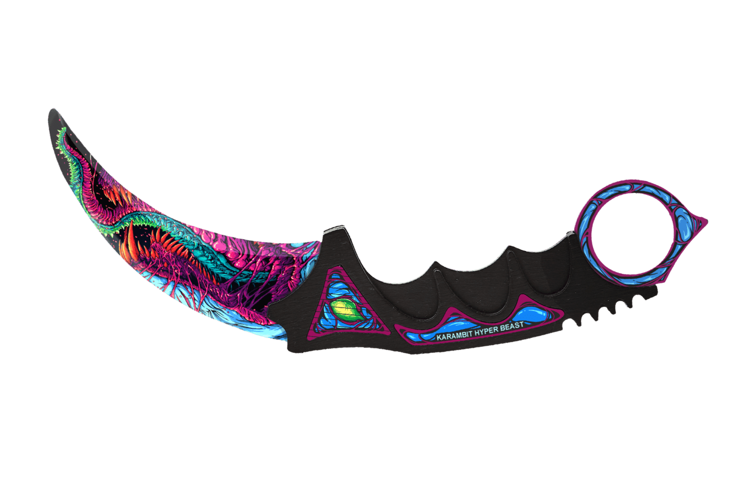 Купить Керамбит Скоростной Зверь КС ГО / Hyper Beast CS GO