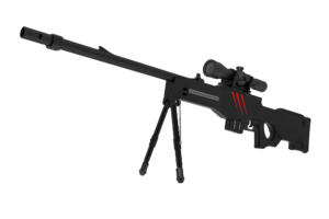 Деревянная снайперская винтовка VozWooden Active AWP / AWM Скретч (Стандофф 2 реплика) Фото №1