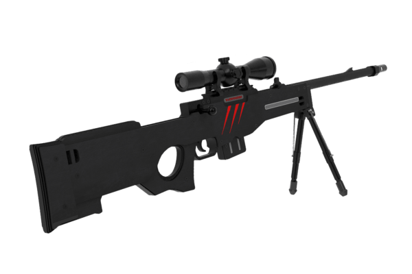 Деревянная снайперская винтовка VozWooden Active AWP / AWM Скретч (Стандофф 2 резинкострел) Фото №2