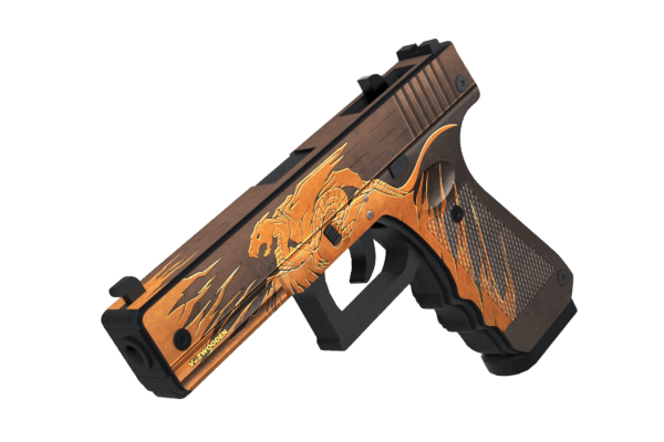 Деревянный пистолет VozWooden G22 Relic (Стандофф 2 резинкострел) Фото №1