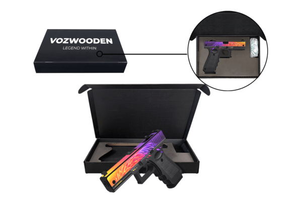 Деревянный пистолет VozWooden G22 Nest (Стандофф 2 резинкострел) Фото №4