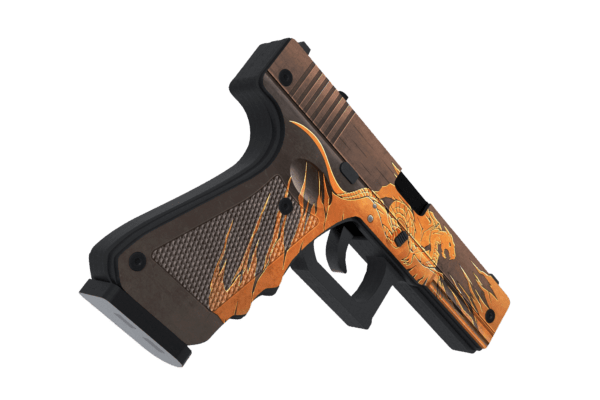 Деревянный пистолет VozWooden G22 Relic (Стандофф 2 резинкострел) Фото №2