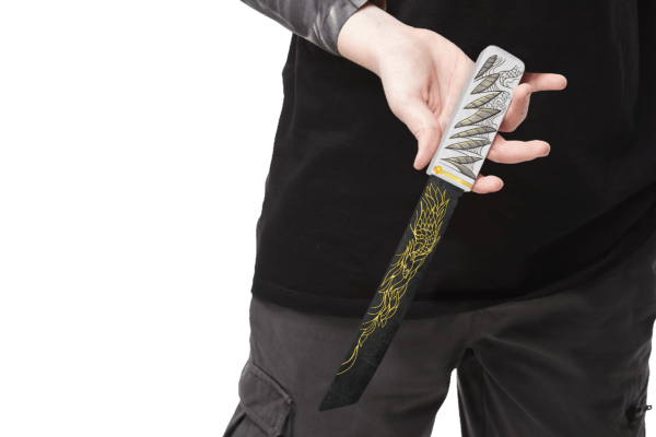 Деревянный нож Танто VozWooden Dojo  (Стандофф 2) Фото №7