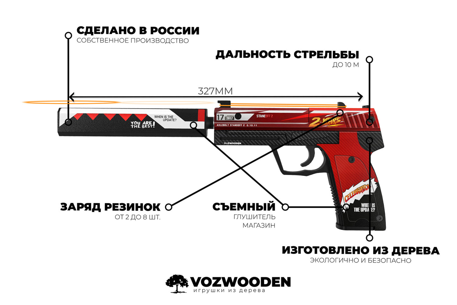 Usp standoff 2 чертеж