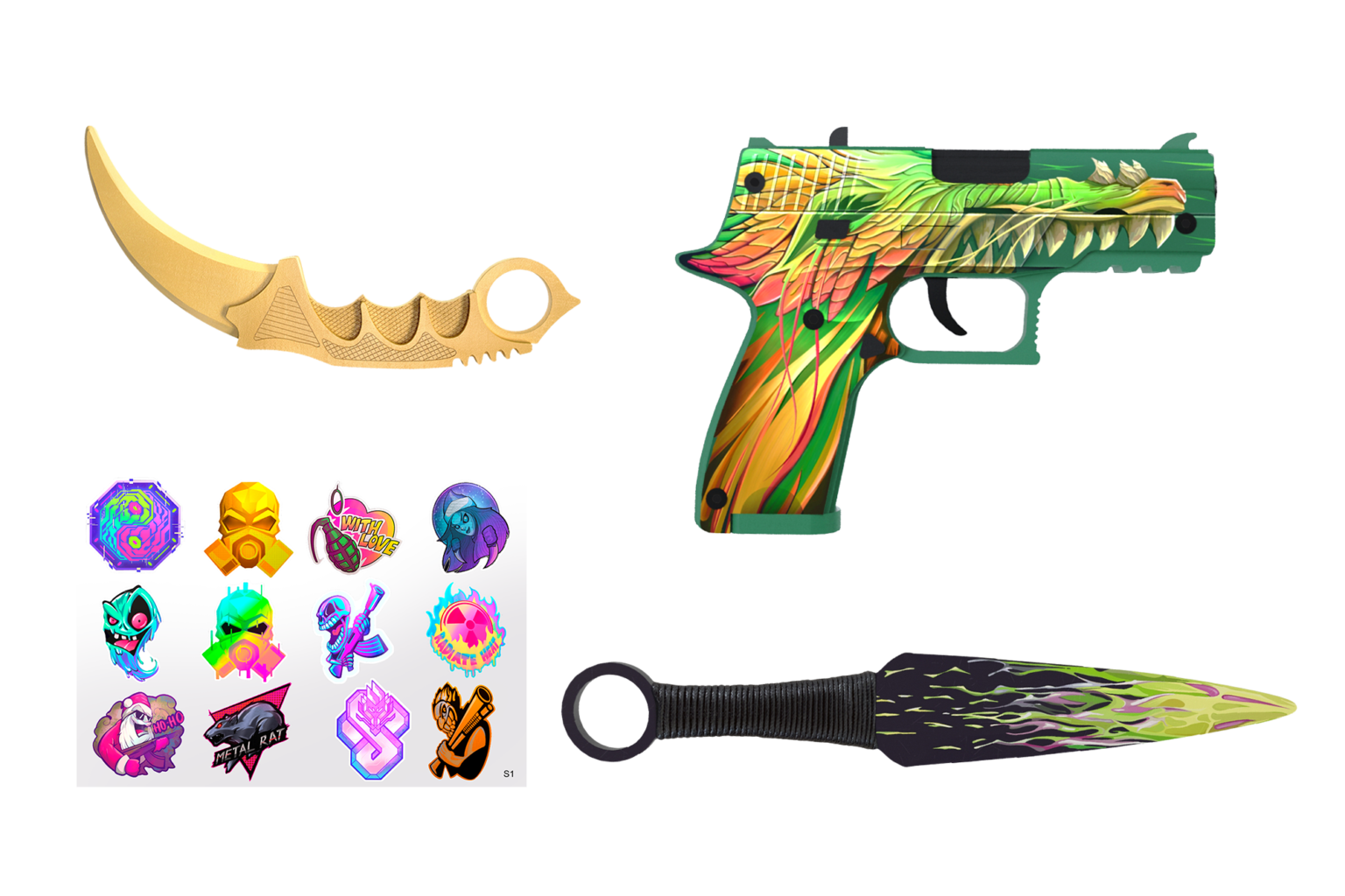 Наборы оружия StandOff 2