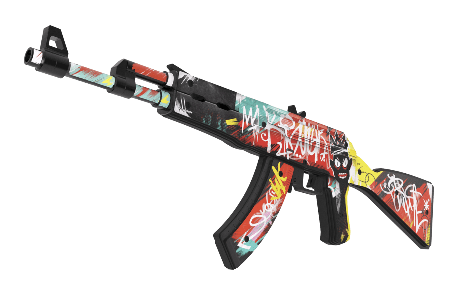 Купить AKR / АК-47 Тег Король из Standoff 2