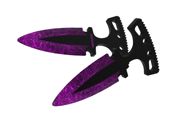 Деревянный тычковый нож VozWooden Демоническая сталь / Dual Daggers (Стандофф 2) Фото №1