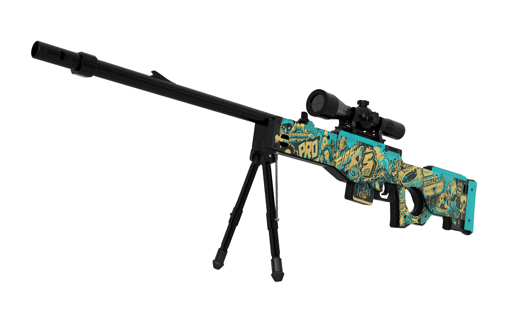 Снайперская винтовка AWP из CS GO