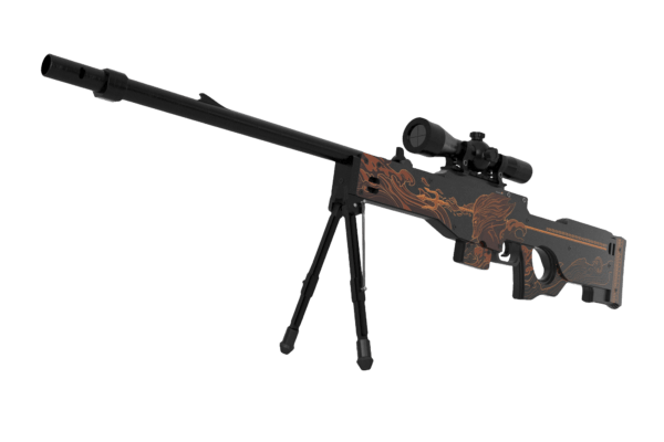 Деревянная снайперская винтовка VozWooden Active AWP / AWM Посейдон (Стандофф 2 резинкострел) Фото №1