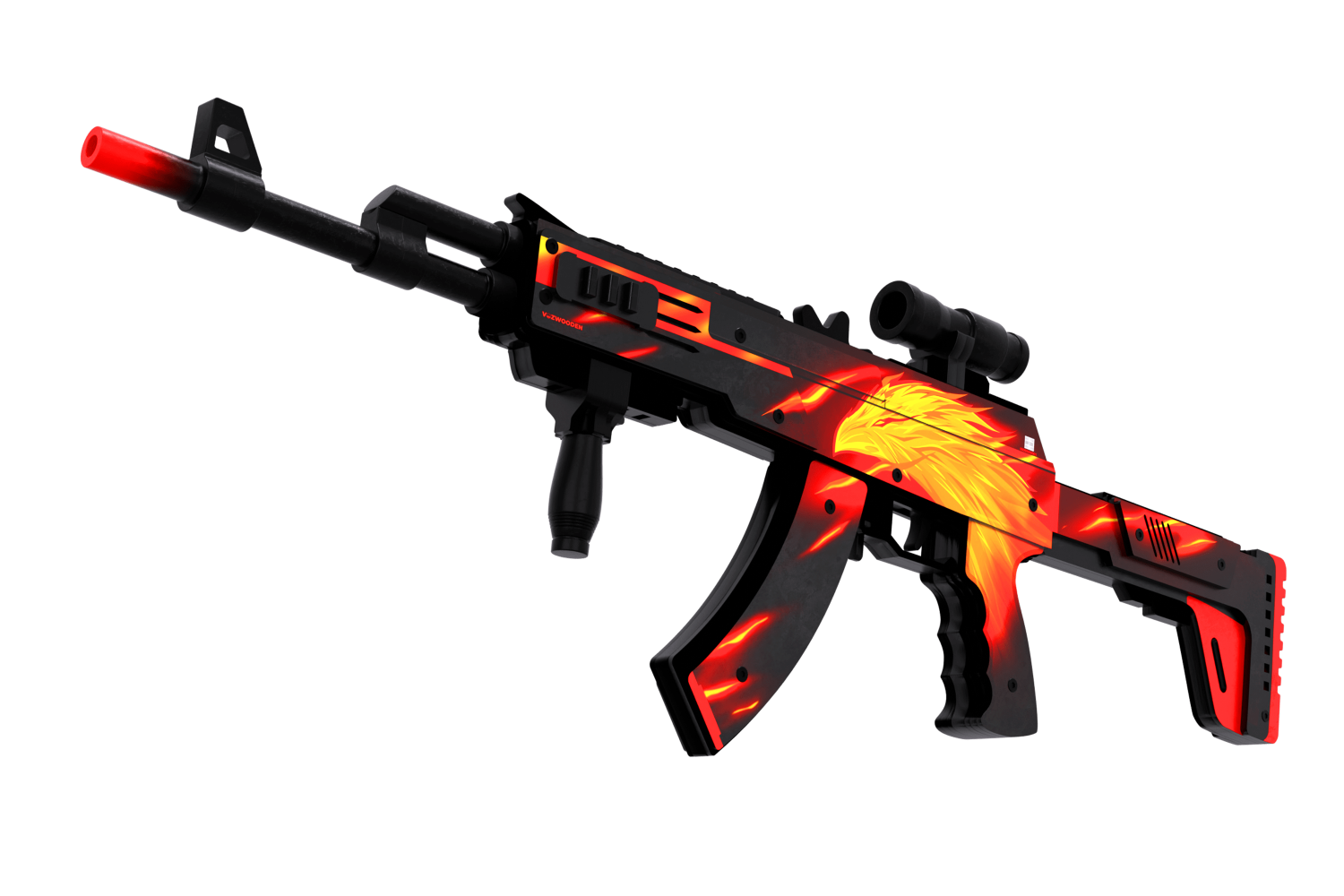 Деревянный автомат VozWooden Active АКР 12 Эмбер Берд (Стандофф 2 ...