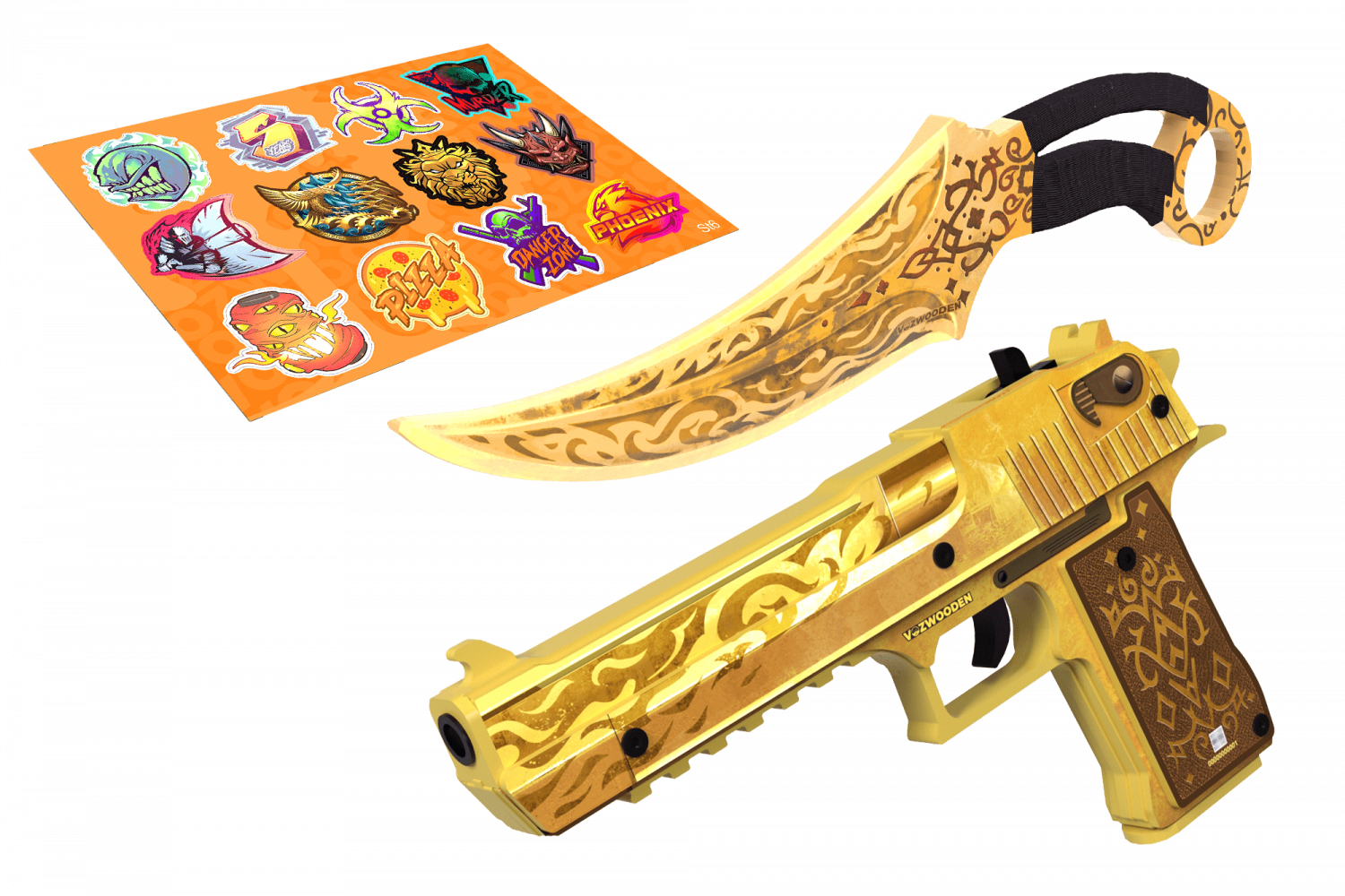 Купить деревянное оружие и игрушки из дерева - VozWooden